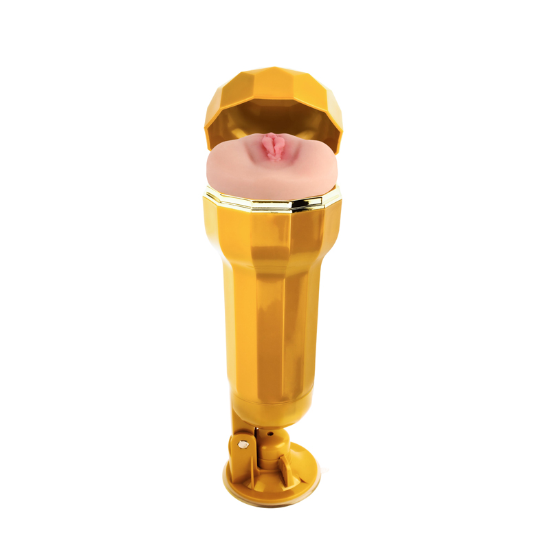 Gold Shell Jessie Cup Vagina Realistis