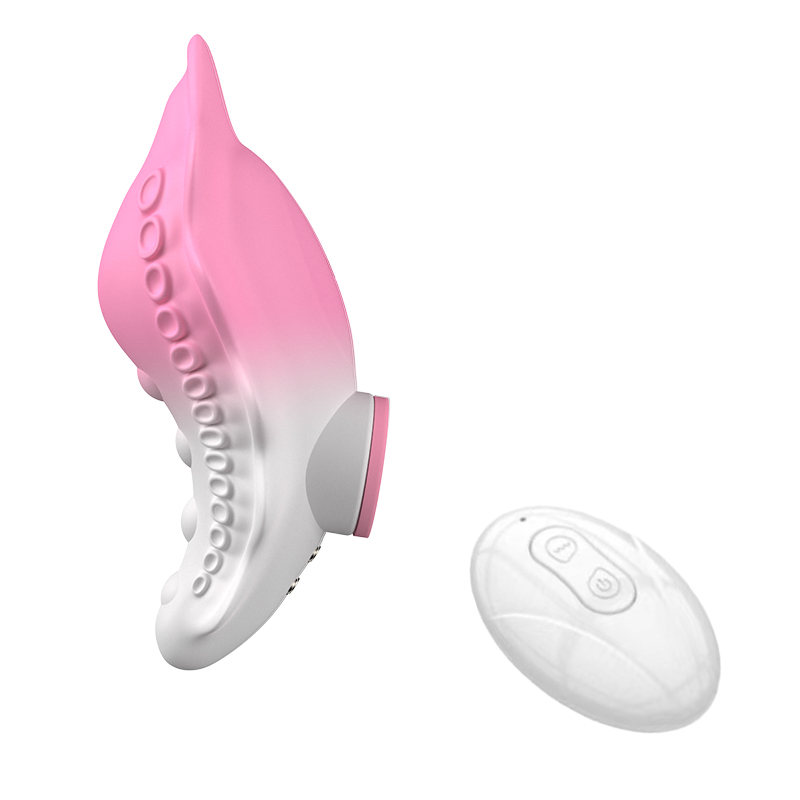 Getaran panty tentakel gurita dengan remote