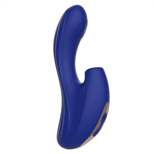 Mengisap Mengetuk Vibrator Biru