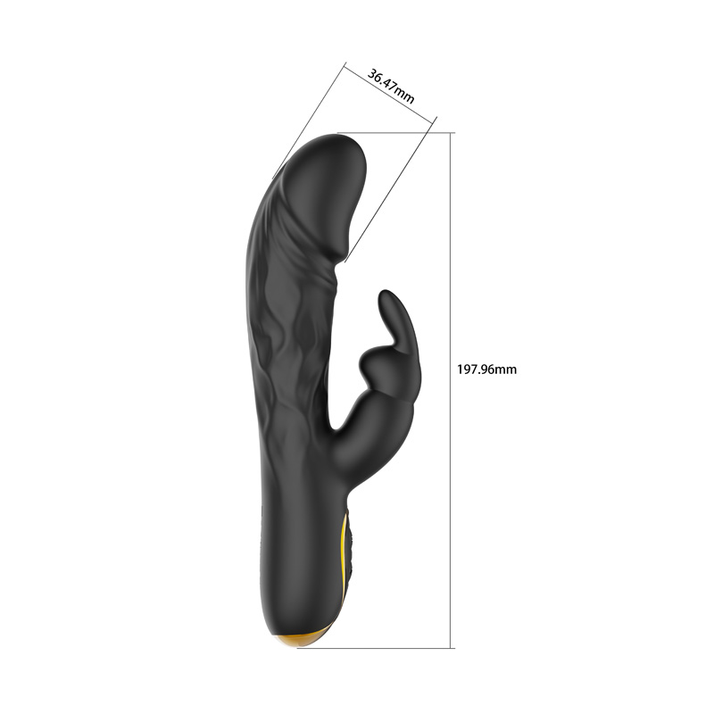 Menyodorkan vibrator kelinci